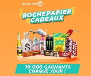 Concours Roche Papier Cadeaux de Couche-Tard