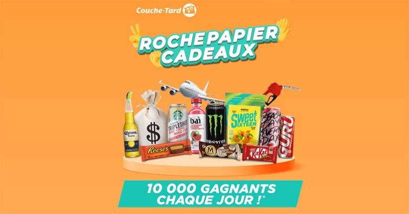 Concours Roche Papier Cadeaux de Couche-Tard