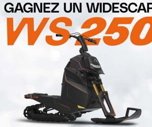 Concours Gagnez une motoneige Widescape WS250