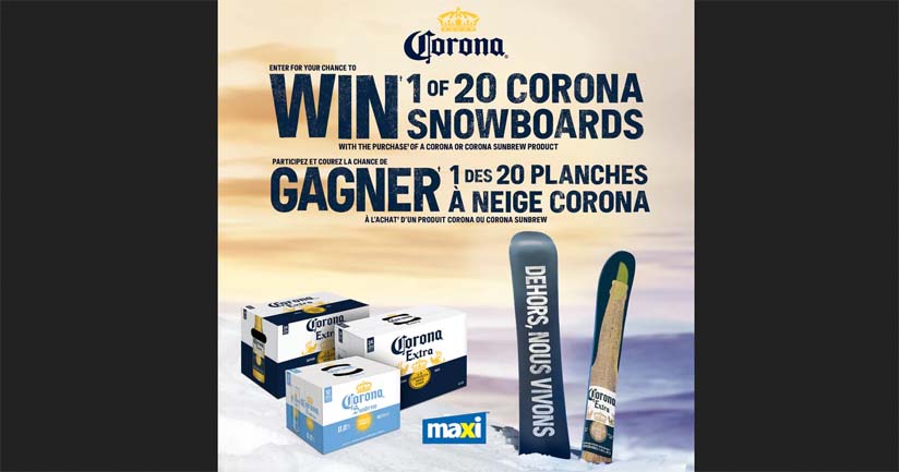 Concours Maxi Planche à neige Corona