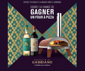 Concours Devenez pizzaiolo à la maison grâce à Gabbiano