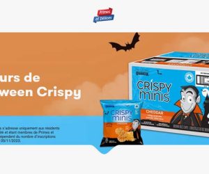 Concours Halloween Crispy Minis chez Primes et Délices