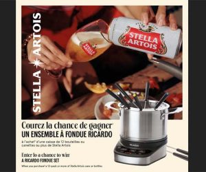 Concours Fondue Ricardo de Stella Artois