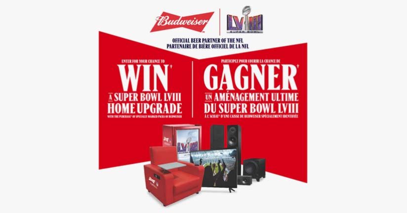 Concours Aménagement ultime du Super Bowl de Budweiser